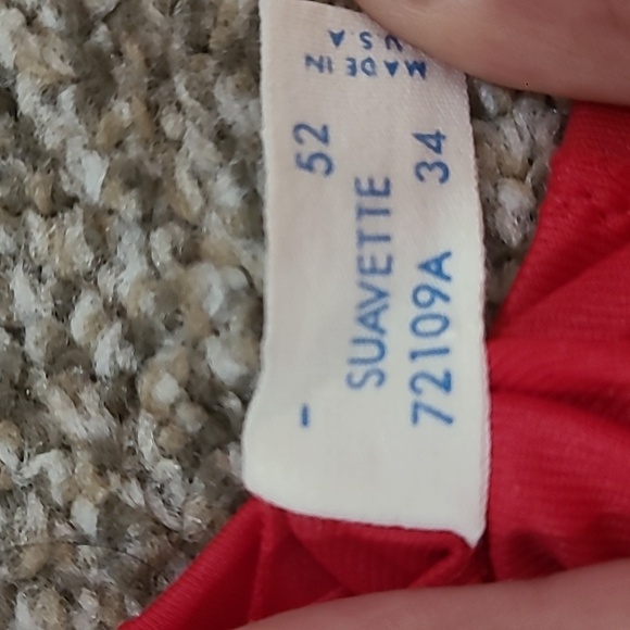 Vintage 1950s Van Raalte Suavette lace shadow panel sexy slip lingerie chemise - Picture 6 of 7